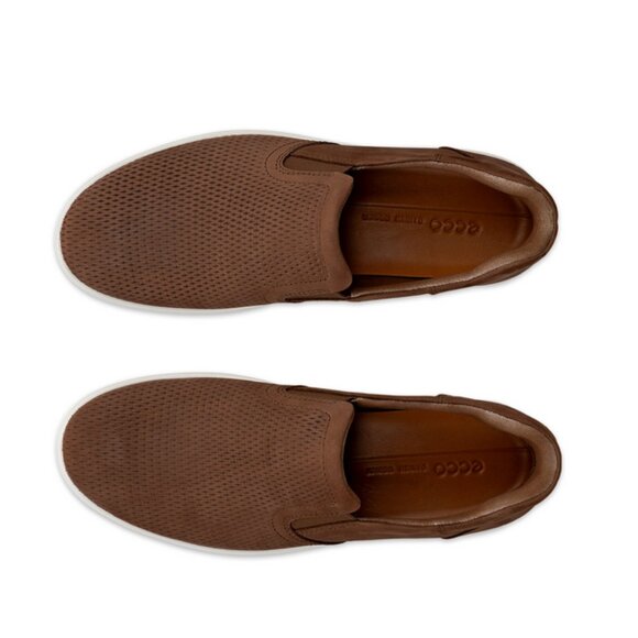 ECCO Men's Sot 7 Nubuck Slip On Shoe - Picture 3 of 8